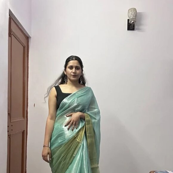 Khadi Cotton Saree - Picture 5 of 12